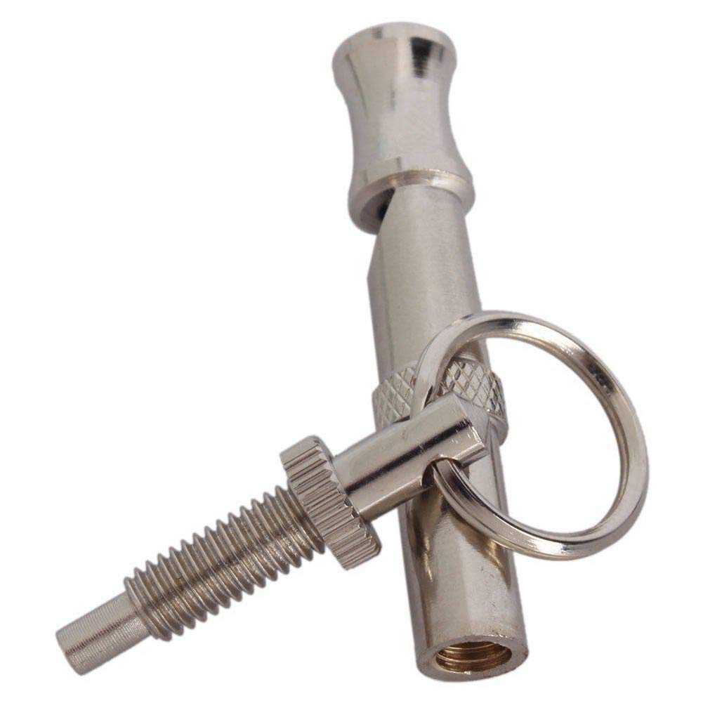 Sifflet pour Chiens Sifflet Ultrason Chien Anti Aboiement Métal Sifflet Chien Sifflet Formation Le Comportement du Chien Formateur 2pcs