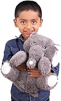 Vista 1 de Squirrel Products Cuddle Mates - Peluche de elefante de 11 pulgadas