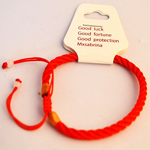 Feng Shui Enhanncer - Golden Fortune Money Frog Toad+Free Mxsabrina Red String Bracelet, 3x2.2x2.6 inch - Image 4