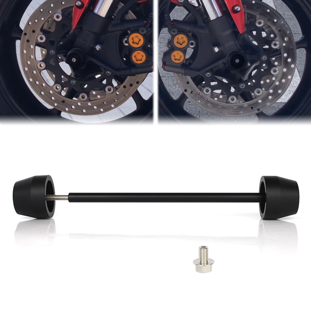 Xitomer Front Axle Sliders Compatible with YZF-R6 R1 FZ1 FJR1300A FJR1300AE FJR1300ES Motorcycle Frame Sliders Kit Crash Protectors