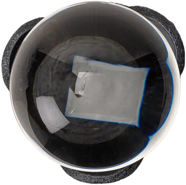 Pacific Giftware Mother Maiden Crone Gazing Ball, Wiccan Goddess Ivy Pentagram Scrying Orb Holder Figurine for Both Indoor and Outdoor, 7 Inches