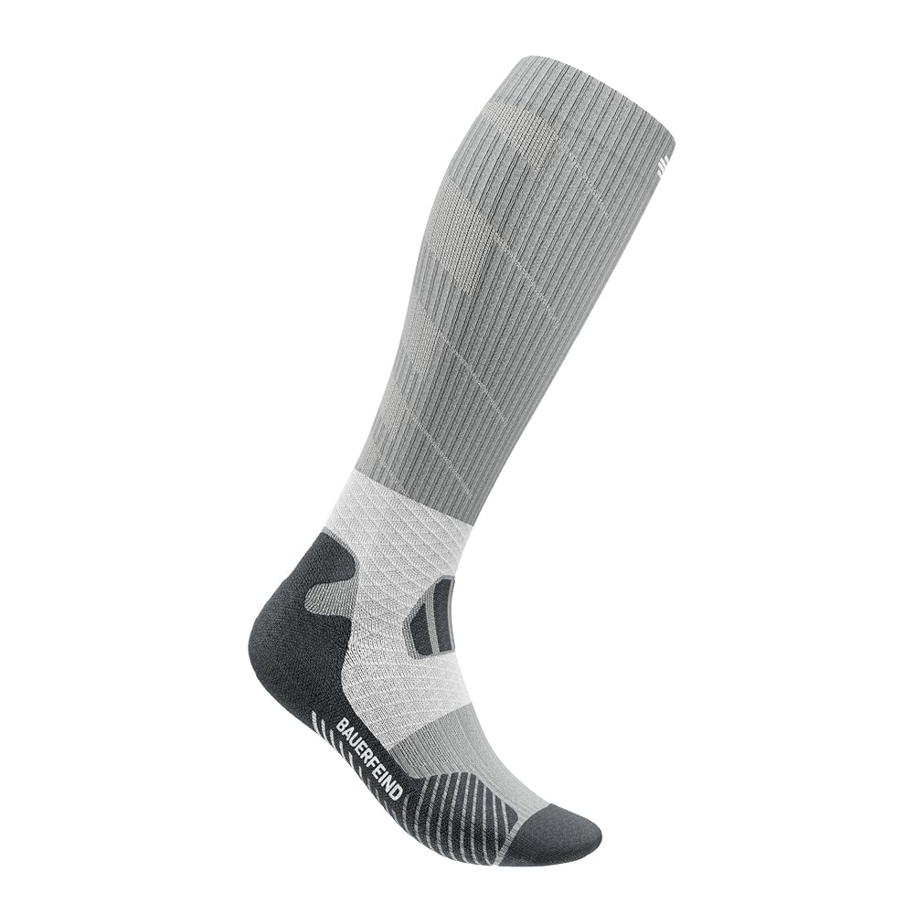 BAUERFEIND Trailrunning-Socken „Trail Run Compression Socks“, Damen Sportsocken mit Kompression, Stabilität im Sprunggelenk, 1 Paar