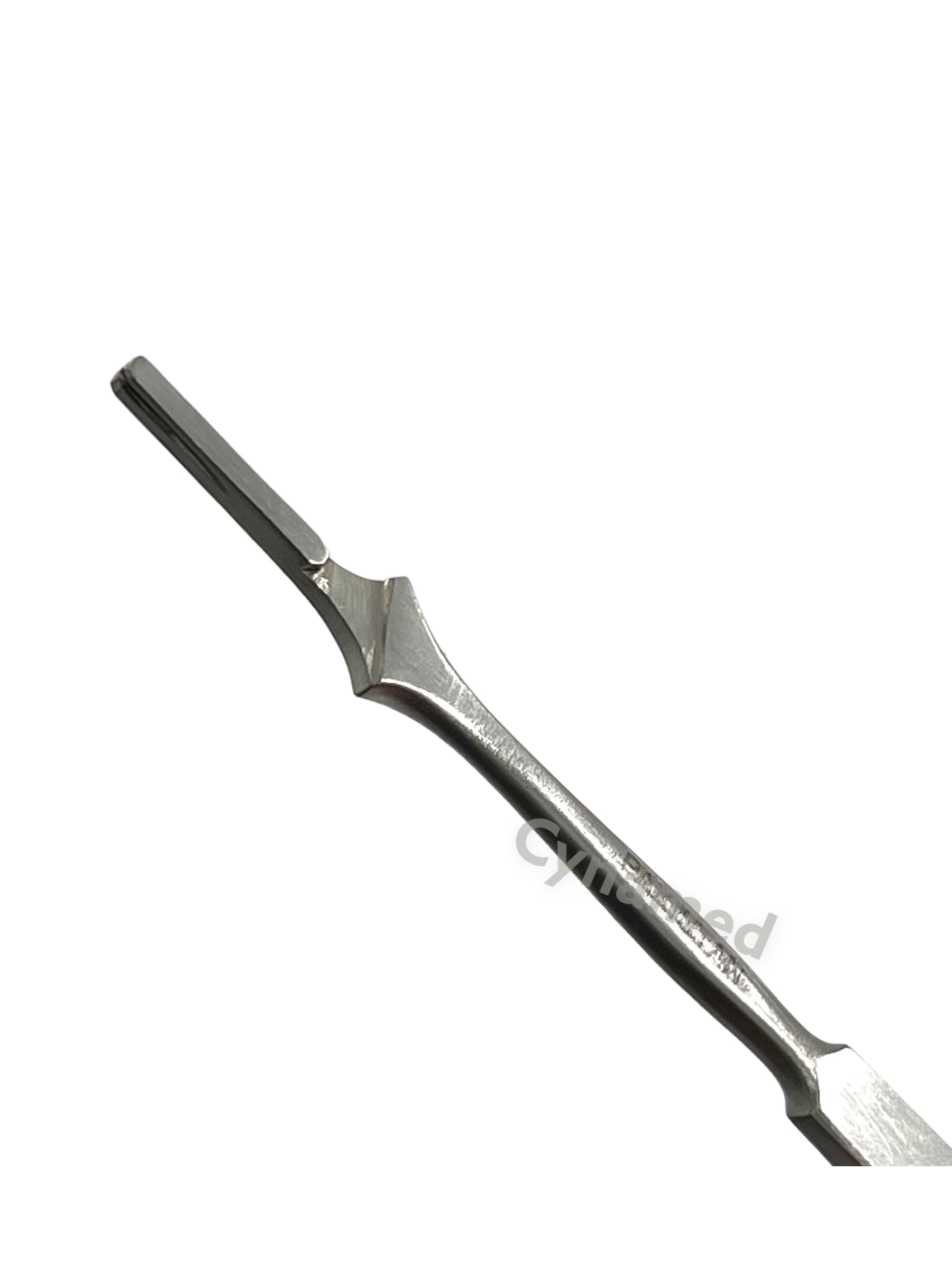 Hobby Knife Scalpel Handle #7 Straight Slim Handle - Fits Blades #10, 11, 12, 15, 16 - Autoclavable German Stainless Steel (1 Piece)