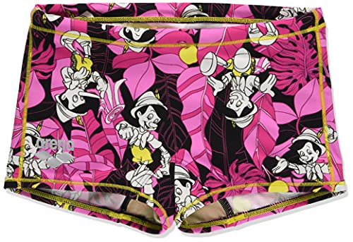 arena (アリーナ) 水着 ショートボックス ディズニー ジュニア ピンク×イエロー R140 DIS-1307J