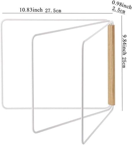 Miniatura 2 de Estante de secado para encimera de cocina para el hogar, soporte plegable para paños de cocina de 3 brazos, soporte para toallas de mano, estante de