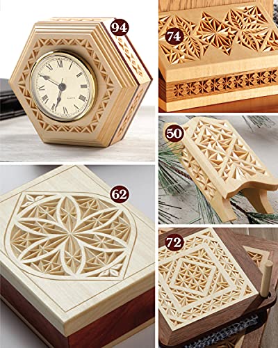 Chip Carving Starter Guide: Learn to Chip Carve with 24 Skill-Building Projects (Fox Chapel Publishing) Beginner-Friendly Step-by-Step with Full-Size Patterns that Start Simply, then Slowly Progress - Image 3