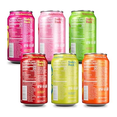 Poppi Prebiotic Soda, Sparkling Water & Fruit Juice, Fun Favorites, 12 Oz, 12 Pack