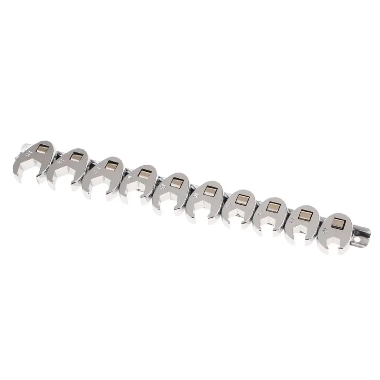 Set di chiavi esagonali da 10-19 mm con dado svasato Crowfoot Line Chiavi aperte for smontaggio chiavi freno 10 pezzi
