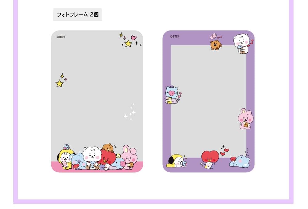BTS 防弾少年団 BT21 TXTカップホルダー セット BTS 防弾少年団 BT21 公式グッズ CARD HOLDER SCHOOL カード