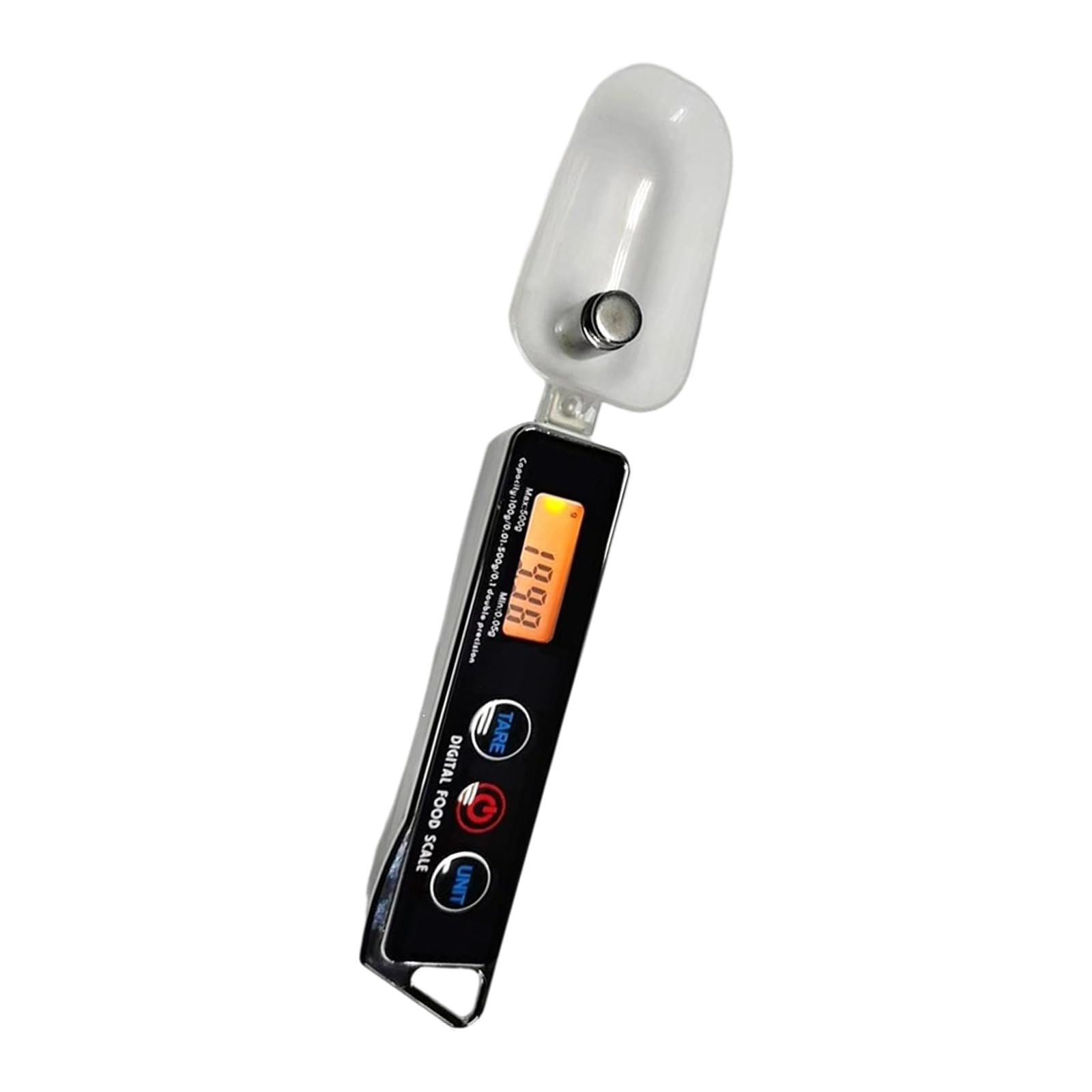 Zxfdsfdbnm Black Multifunctional 100G Digital Spoon Scale With Tare Function And Unit Conversion For Weighing Of Small Items Herbal Medicine Weighing Scale