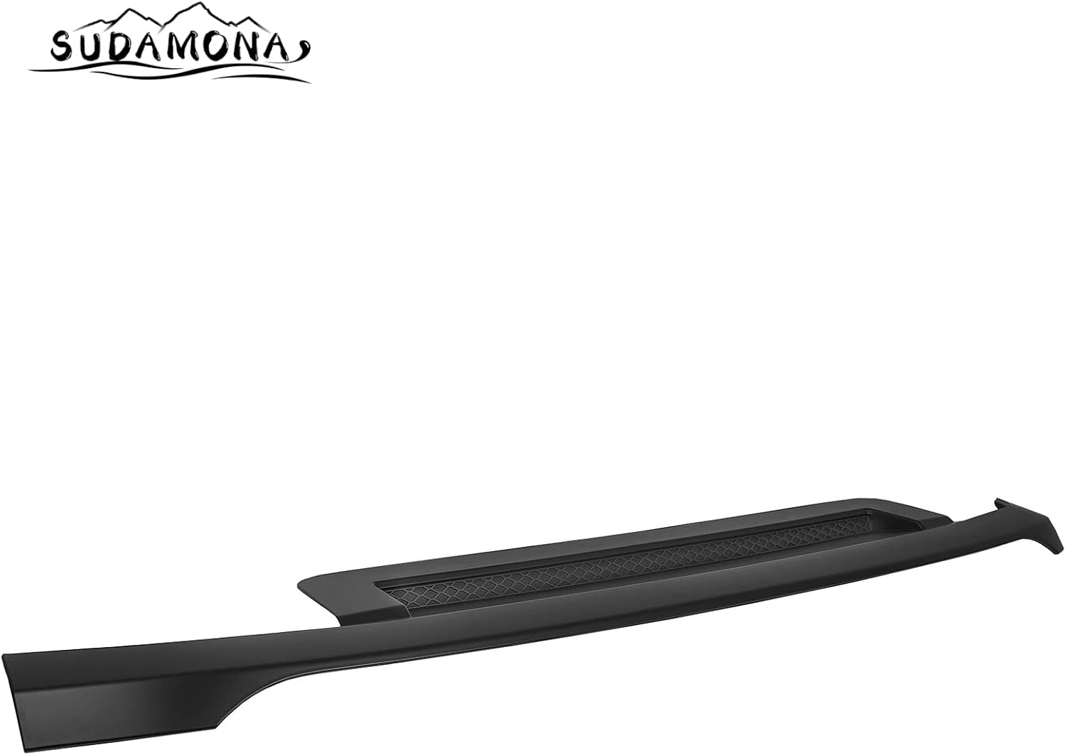 Front Upper Bulge Hood Scoop Molding Fit For 2007 2008 2009 2010 2011 2012 2013 2014 Toyota FJ Cruiser,Factory Style,Black