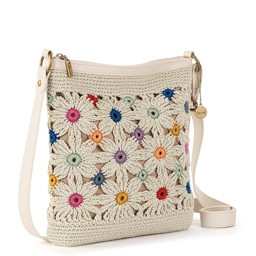 Image of The Sak Lucia Crossbody Bag in Crochet, Convertible Purse with Adjustable Shoulder Strap