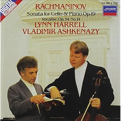 Rachmaninov: Sonata For Cello & Piano, Vocalise