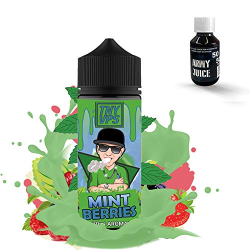 Tony Vapes Aroma Mint Berries - Shake-and-Vape - Zum Mischen mit Basisliquid für E-Liquid - 30 ml - Plus 100ml…