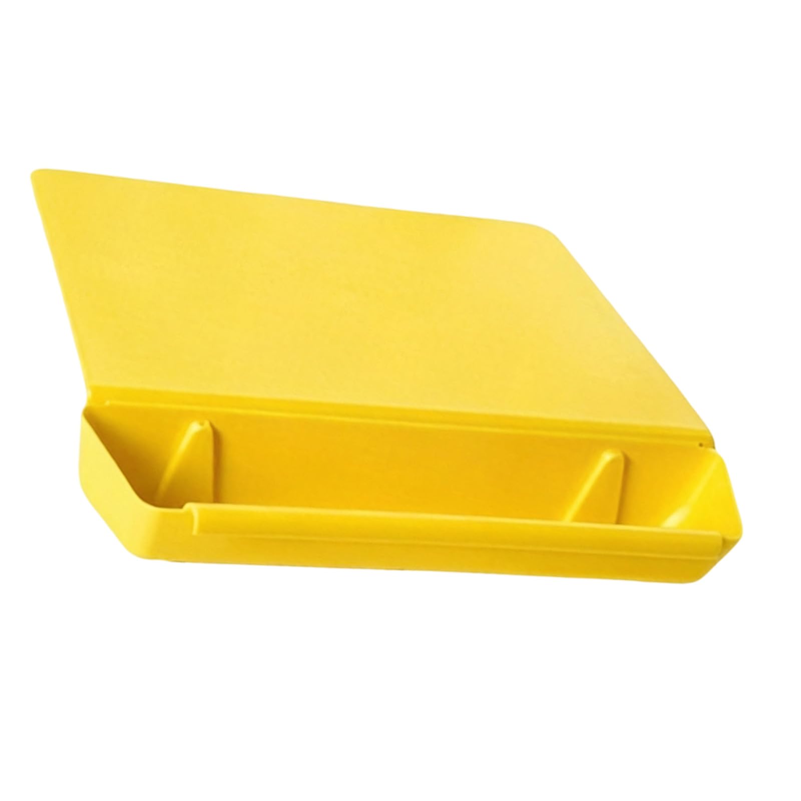 Food Prep Cutting Board with Front Tray, Detachable PP Chopping Board with Balanced Base for Kitchen Use Detachable Prep Front Tray Food Catcher Non Slip Kitchen Countertop Chopping Ingredient