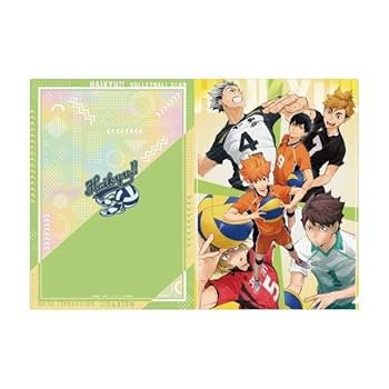ハイキュー！！　原作絵柄クリアファイル　7点 ハイキュー クリアファイル7枚 まとめ売り 原作絵 ハイキュー!!_