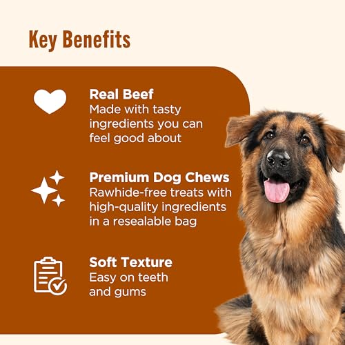 Nutrish Soup Bones Beef Dog Chews, 23.1 oz. Bag (11 Treats) (Rachael Ray) - image 4