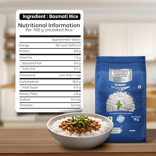 Image of Heaven's Harvest Select Classic Basmati Rice | 1 KG