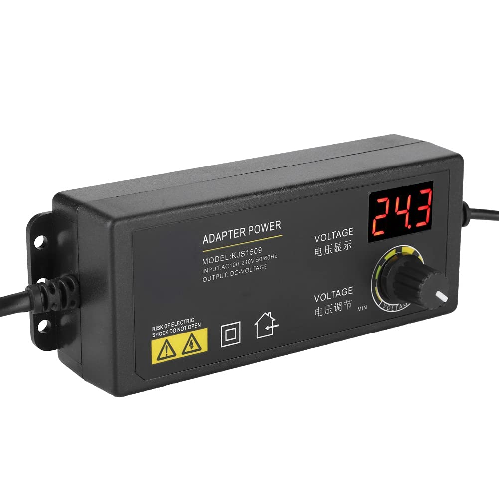 Caricabatterie 32V 1.5A Alimentazione Universale 336V Ampia Gamma Accessori per Adattatori di Alimentazione Regolabili Antiinterferenza 60W 1.5A Adattatore CA CC Spina Europea 100