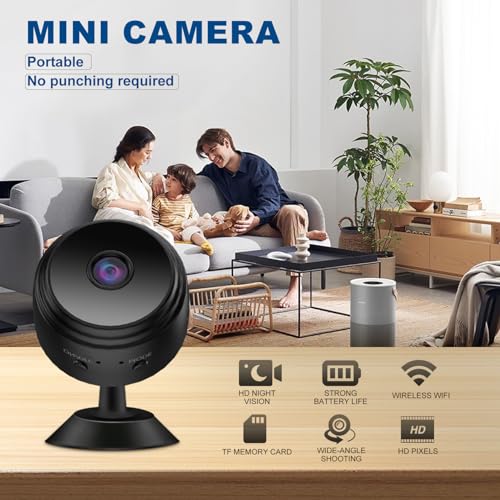 Caméra de Surveillance WiFi 1080P pour Maison et Enfants - Geekodrome: Boutique d'accessoires geek Vision nocturne