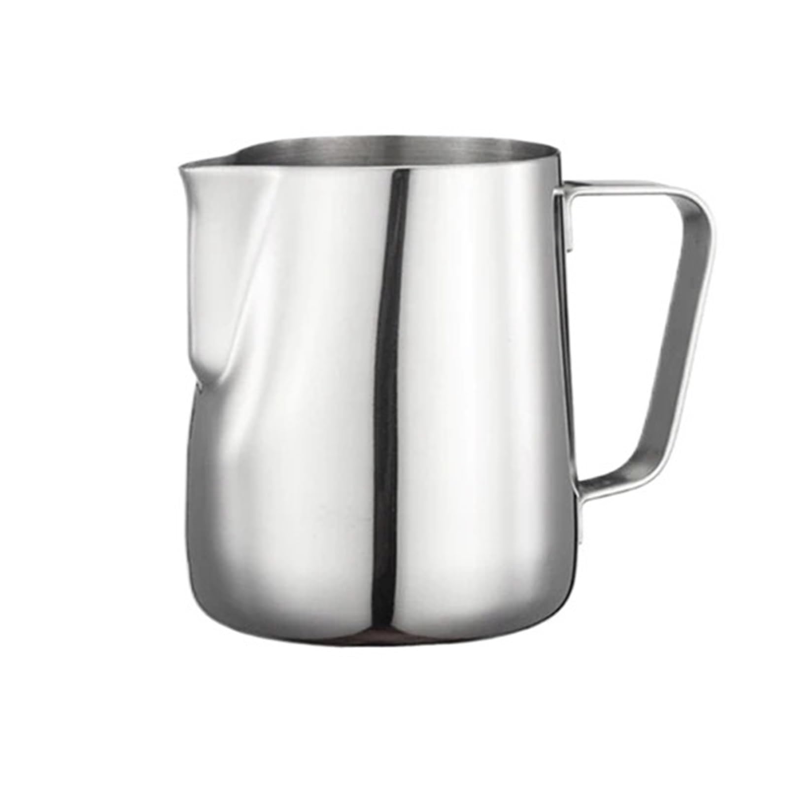 Edelstahl-Milchkännchen, 304 Edelstahl-Kaffeemilchaufschäumkännchen, 100 150 250 350 600 1000 ml(350ML)