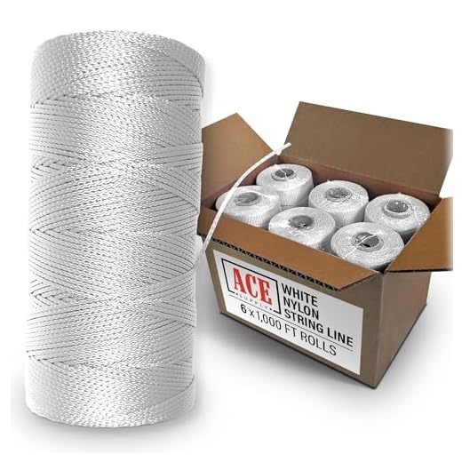 White Mason Line String for Construction