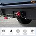 Aunginsy Tow Hitch Receiver Hook with Tightener Compatible with Ford Maverick 2022 2023 2024 2025 Accessories, Car Shackle Mount Trailer Hitch Lock Pin Heavy Duty Solid Recovery Towing Kit for Trucks