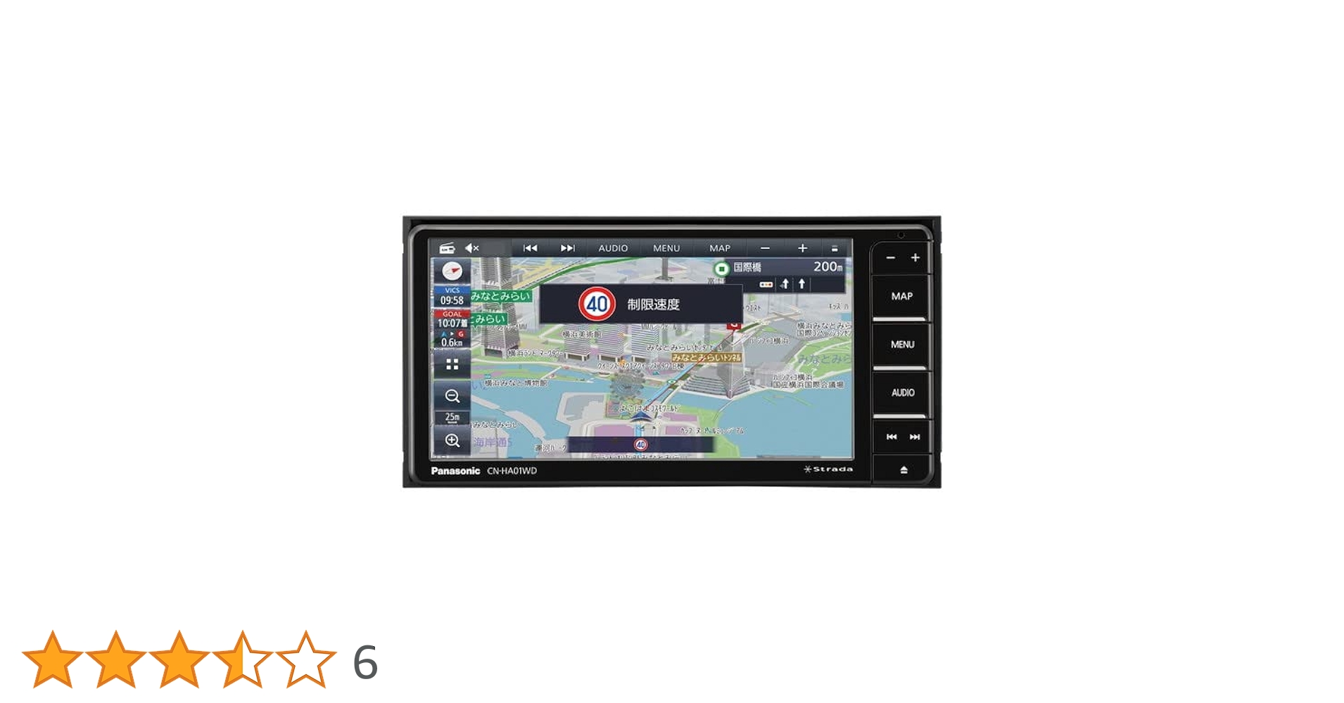 Panasonic CN-HA01D カーナビ STRADA 2021年 Amazon.co.jp: パナソニックCN-HA01WDストラーダHD液晶7V型200mm