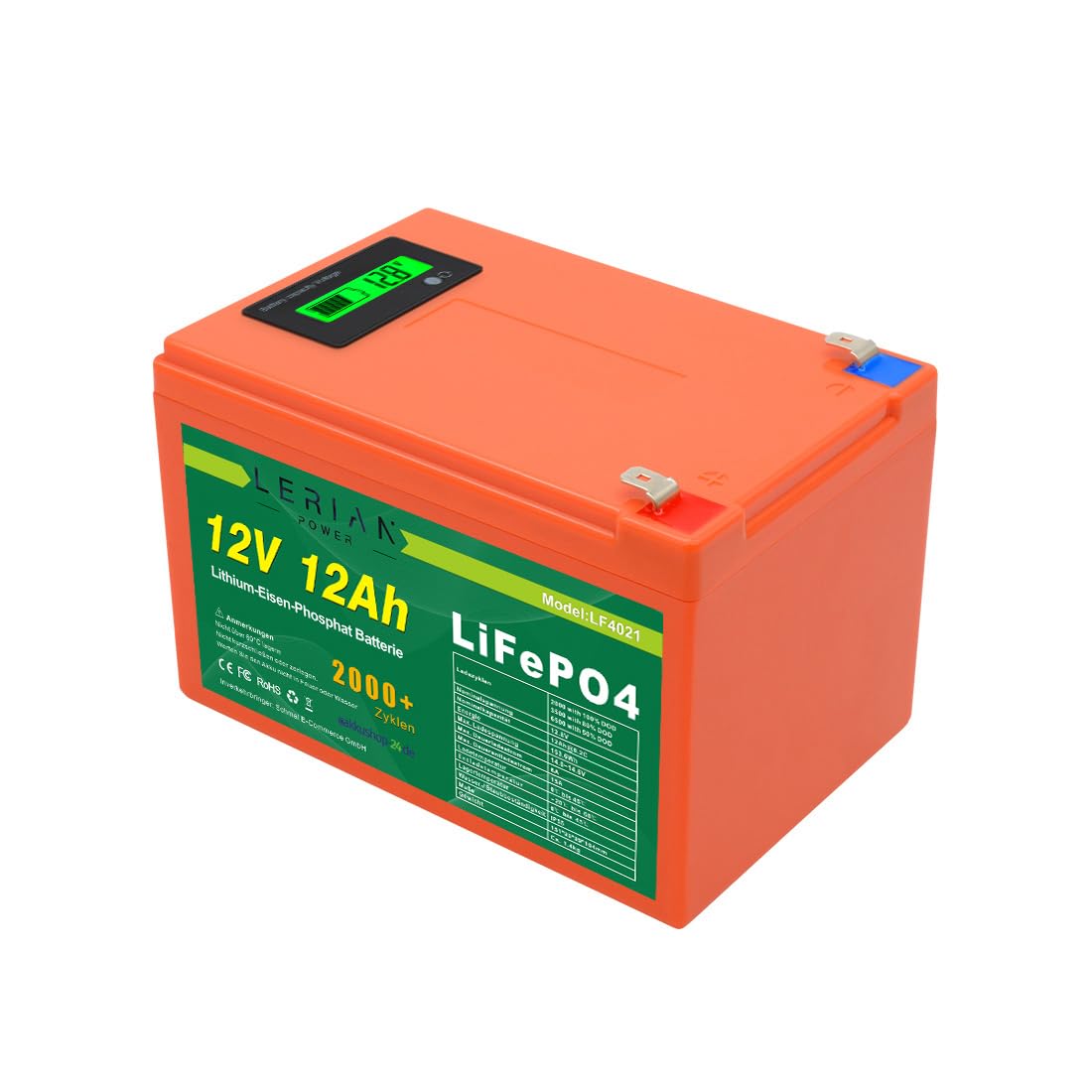 LiFePO4 batteria 12 V 12 Ah litio ferro fosfato batteria per campeggio barca solare caravan