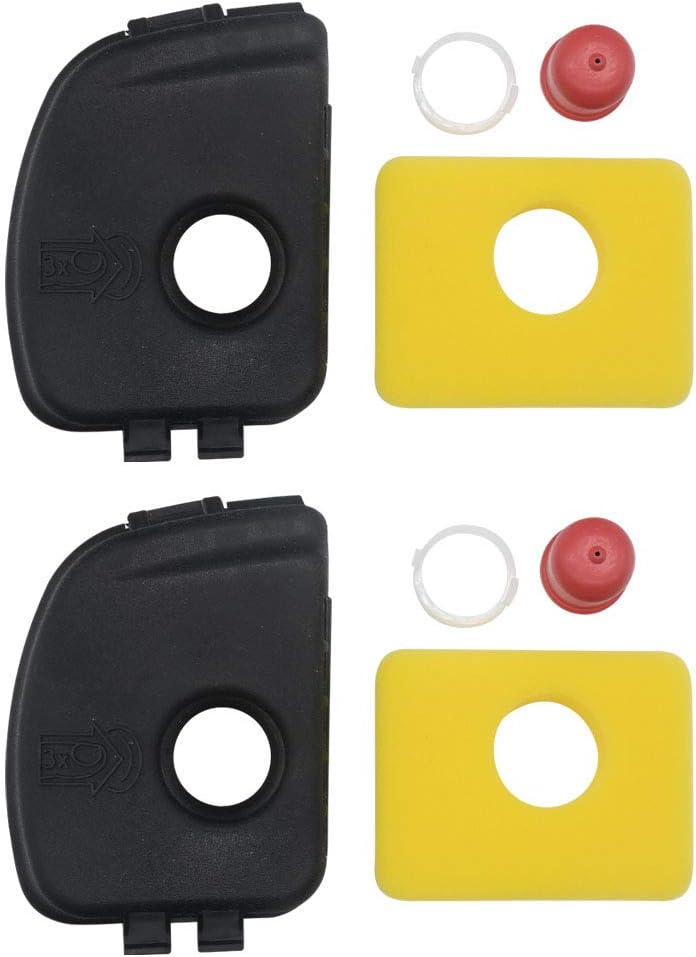 595660 Air Cleaner Cover & 799579 Air Filter Kit Compatible with B&S 590581 08P502 08P602 09P602 09P702 Series Engine for MTD Troy Bilt Lawn Mower and Blower - 2Pack