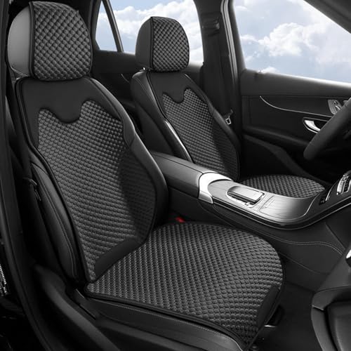 Cojín de asiento de coche refrescante contra el sudor: respaldo lavable e impermeable 3