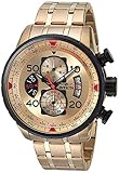 インビクタ Invicta Men's 17205 AVIATOR 18k Gold Ion-Plated Watch 男性 メンズ 腕時計 【並行輸入品】