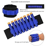 LUUFAN Taktisches Weste-Set für NERF-Waffen mit Nachladeklips, Nachfüll-Darts, Handgelenkband, taktischer Schutzbrille und Dartgürteln als Geschenk zum Geburtstag, Erntedankfest oder Weihnachten