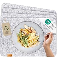 Miqio – Miqio® - Design Tischset aus Filz | Marken Label aus echtem 