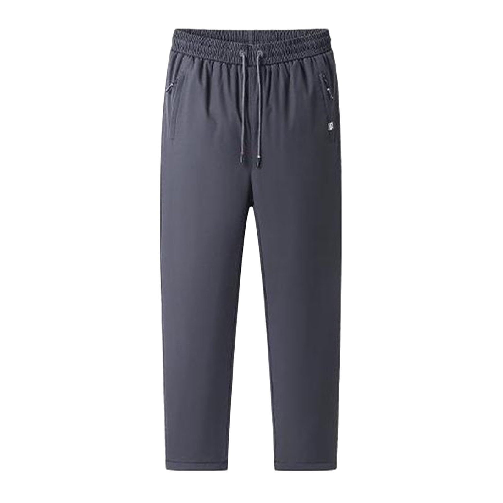Pantalones de Entrenamiento de Polar de Cordero, cálidos, Resistentes al Viento y de Invierno para Hombre