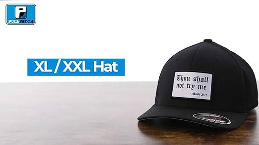 Premium Flexfit Tactical Hat - Black Baseball Cap With Morale Patch Loop