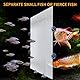 QoTang 2 Stück Aquarium Trennwand,Aquarium Teiler Aquarium Kunststoffgitter Platte Aquarium Tank Grid Trennung Kann Geschnitten,Mit 12 Stück Saugnapf, 33 * 44cm