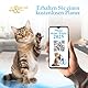 JOY & EMOTION® SUPER KRALLENSCHERE KATZEN, Hunde & Kleintiere | Präzise & Sichere Katzennagelschere für Anfänger | Ergonomisch & Handlich | Rostfreier Stahl, Scharfe Klingen | Profi Krallenpflege