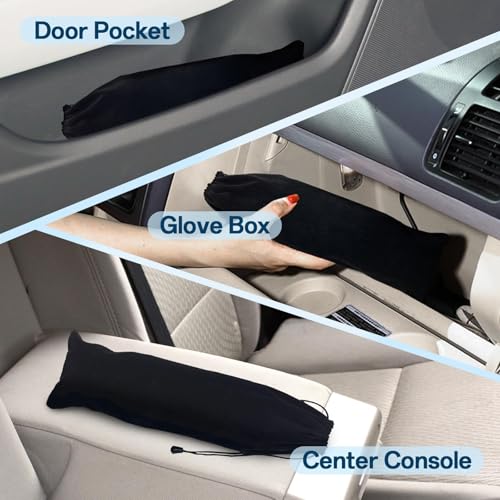 Image of Windshield Sun Shade for Tesla Model 3 2018-2026, Umbrella Car Shades with 360Rotating Shaft, Foldable Front Window Sunshade for UV & Heat Protection