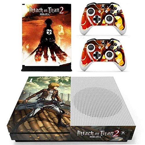 Giant people anime Xbox One X Skin Set Full Faceplates Skin Console