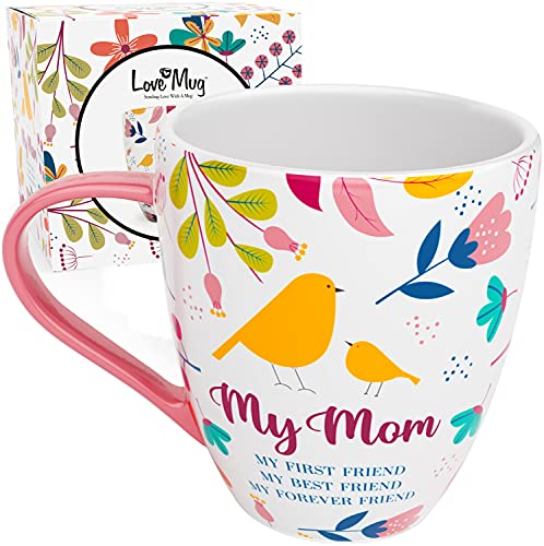 Love Mug: Mom Mug - Ideal Christmas Gifts for Mom, Gifts For Mother's Day From Daughter Son and Best Birthday Gifts For Mom, Best Mom Gifts, Fun Birthday Gifts For Mom, Best Mom Mug and Mug for Mom