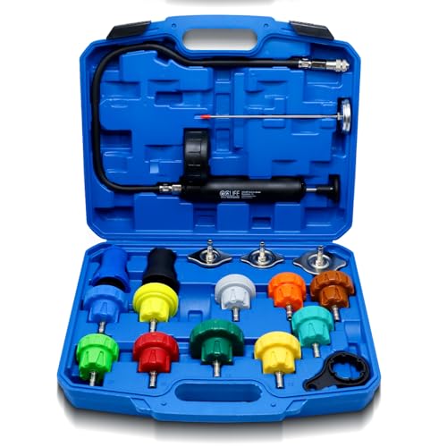 CCLIFE Radiador Probador de Presión 18pcs, Probador de Sistema de...
