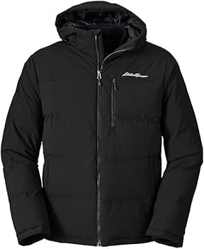 Eddie Bauer Men's Glacier Peak Seamless Stretch Down Hooded Jacket