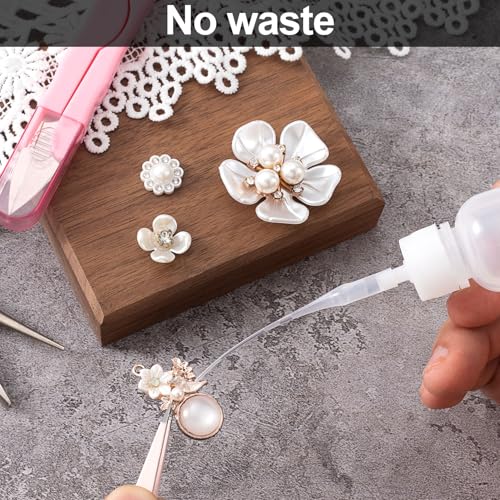 HINZIC 300Pcs Glue Tips Compatible for CA, Plastic Precision Extender Applicator Dispensing Adhesive Micro-Tips for Bottle Glue, Hobby, Crafting, Shoes Sole, Model, Lab Dispensing - Image 6