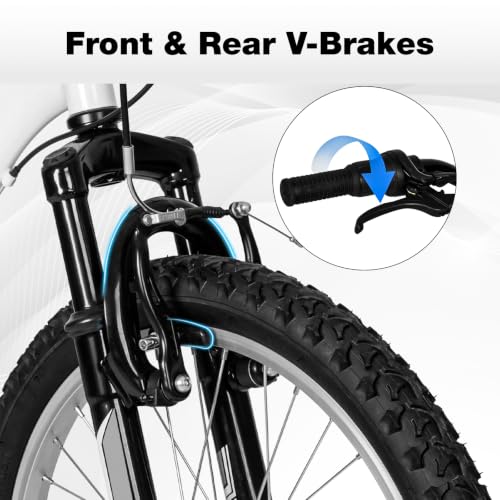 Yventix 20 Inch Kids Beginner Mountain Bike