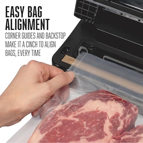 Image of Weston Compact Vacuum Sealer Machine For Food With Powerful 23 inch Hg Pump, For bags Up To 11 inch Wide, (Pack of 2)