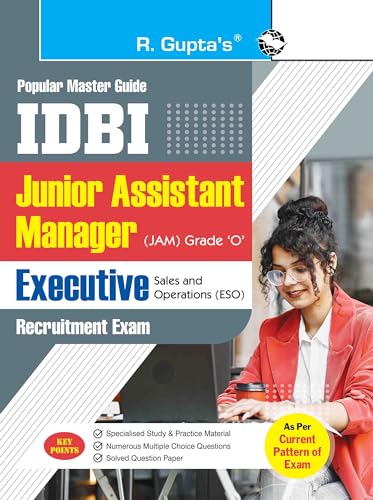 IDBI – Jr. Assistant Manager (JAM) Grade ‘O’ and Executive – Sale...