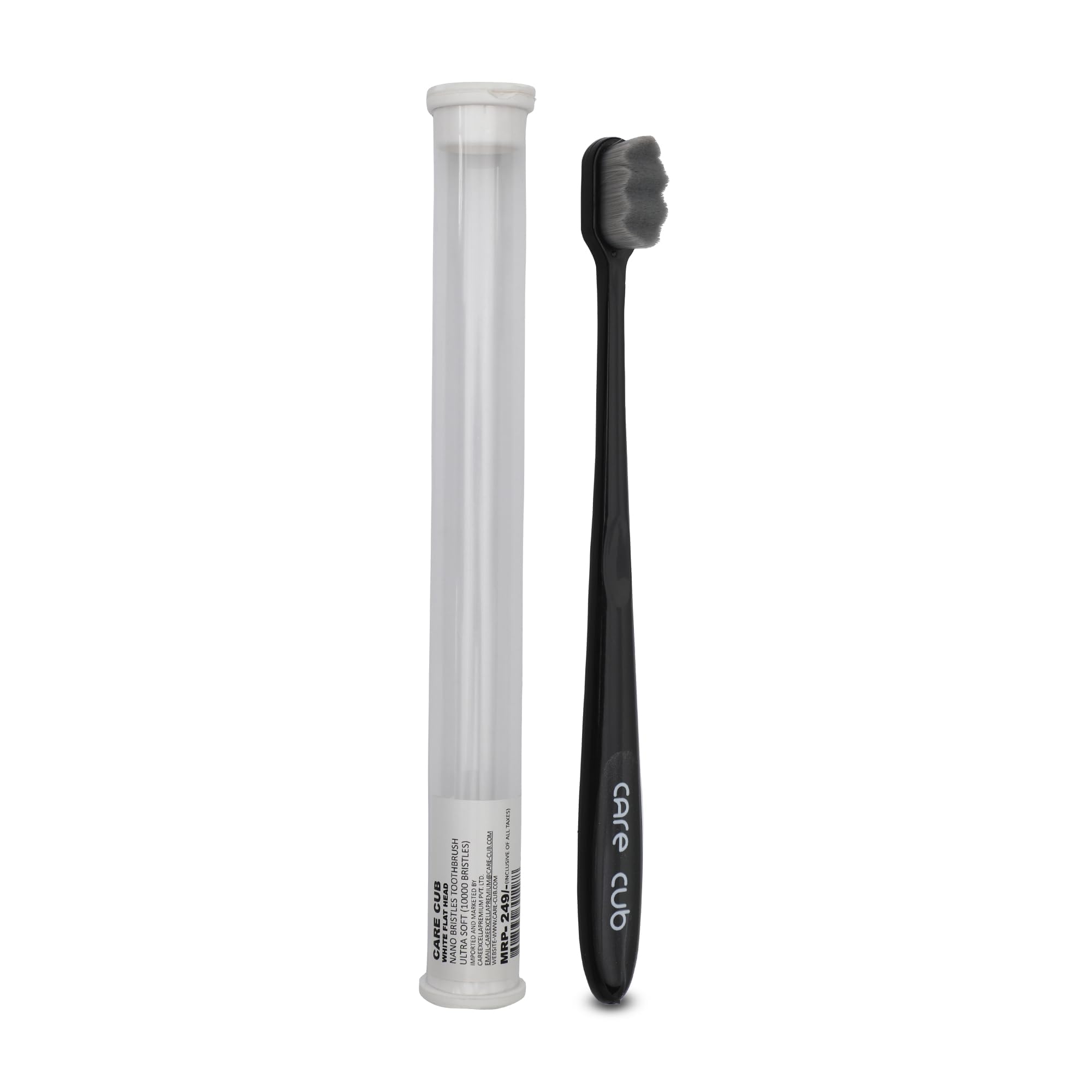 CARECUB Black ZigZag Ultra Soft-Bristles Micro Nano 10,000 Bristle Good Cleaning Effect For Sensitive Teeth Oral Gum Toothbrush For 8 + & Adults (B0CBCH8SDY) Amazon Price History, Amazon Price Tracker