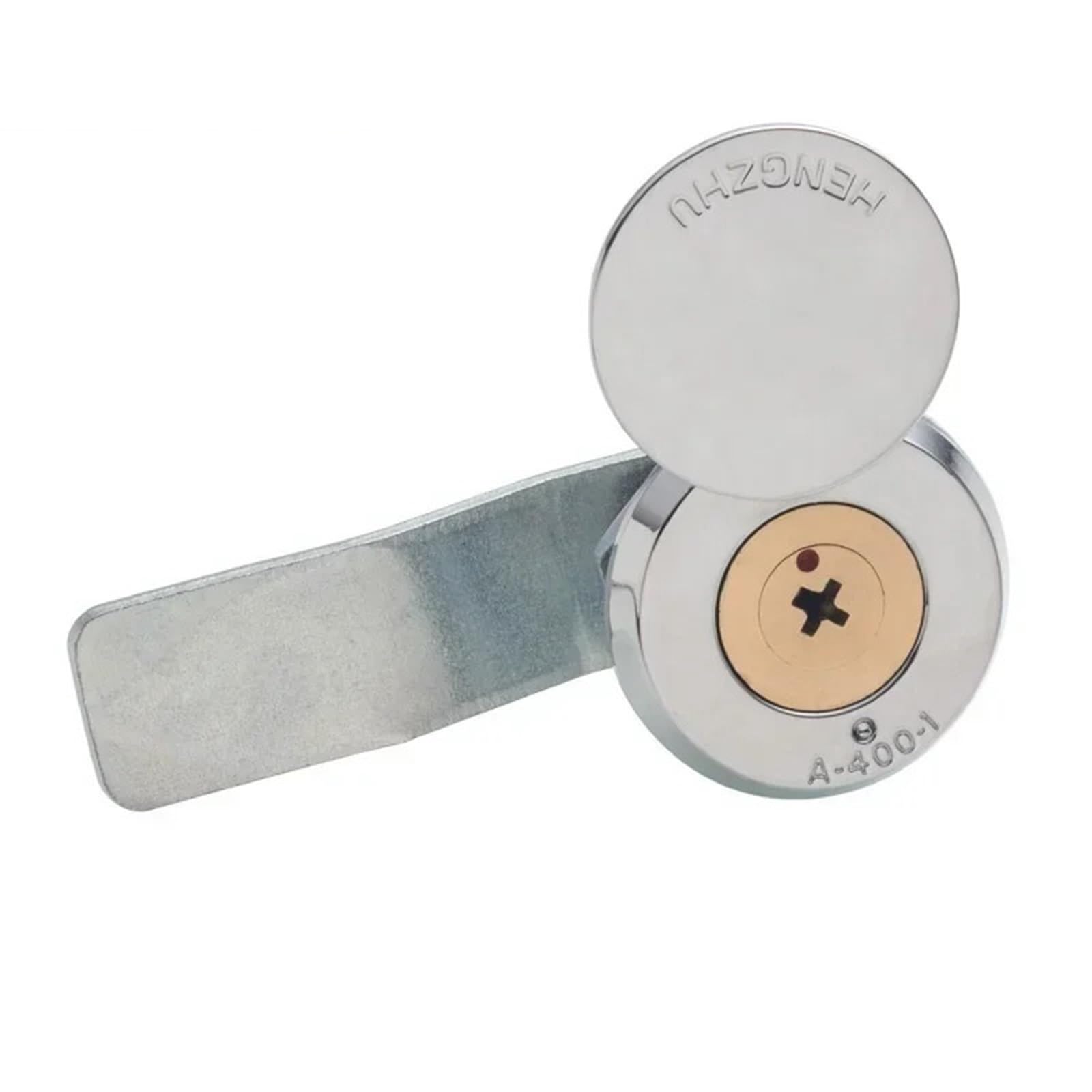 FJSUGAOW Cabinet Cam Lock with Cap 2 Tubular Cross Keys for Outside Box Door Mailbox Industrial Hardware LK1002 F 1Pcs (Color : A)