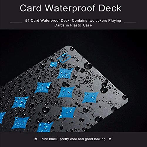 image for Merytes 2 Deck of Waterproof Poker Cards and Playing Cards with Flexib